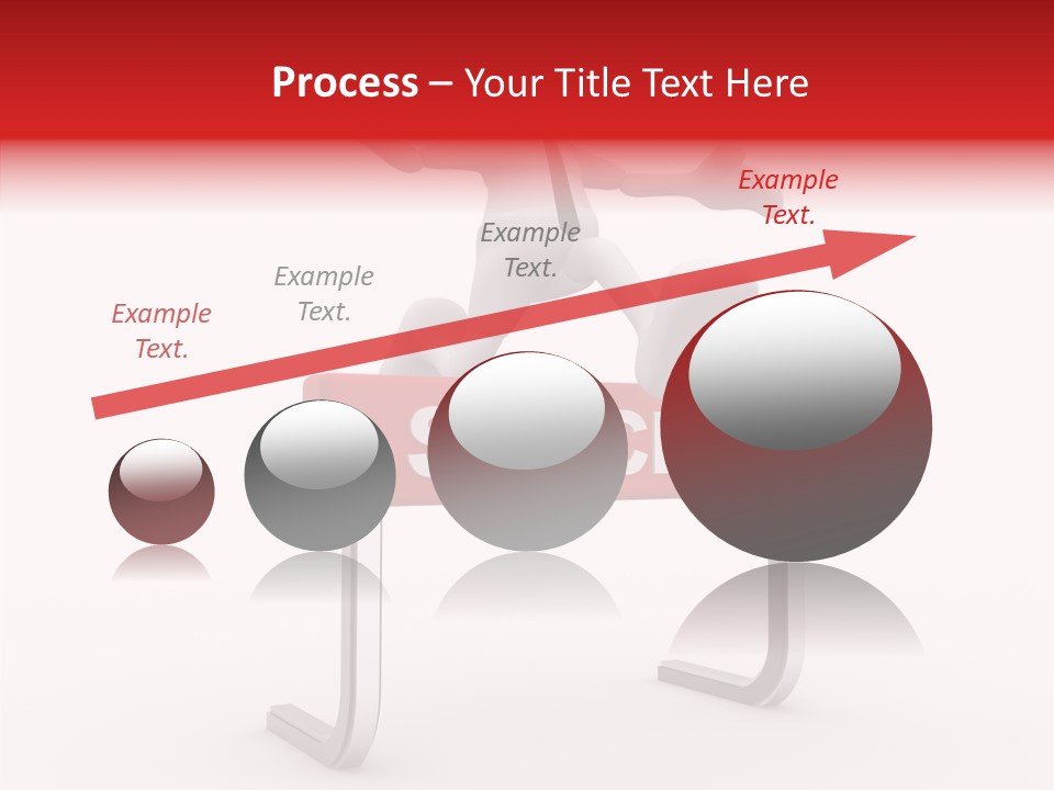 Successful White People PowerPoint Template