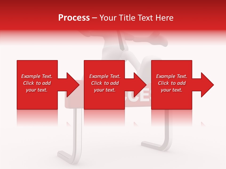 Successful White People PowerPoint Template
