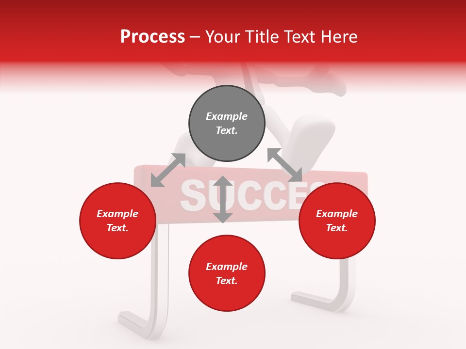 Successful White People PowerPoint Template