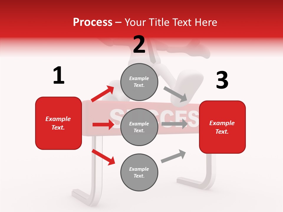 Successful White People PowerPoint Template