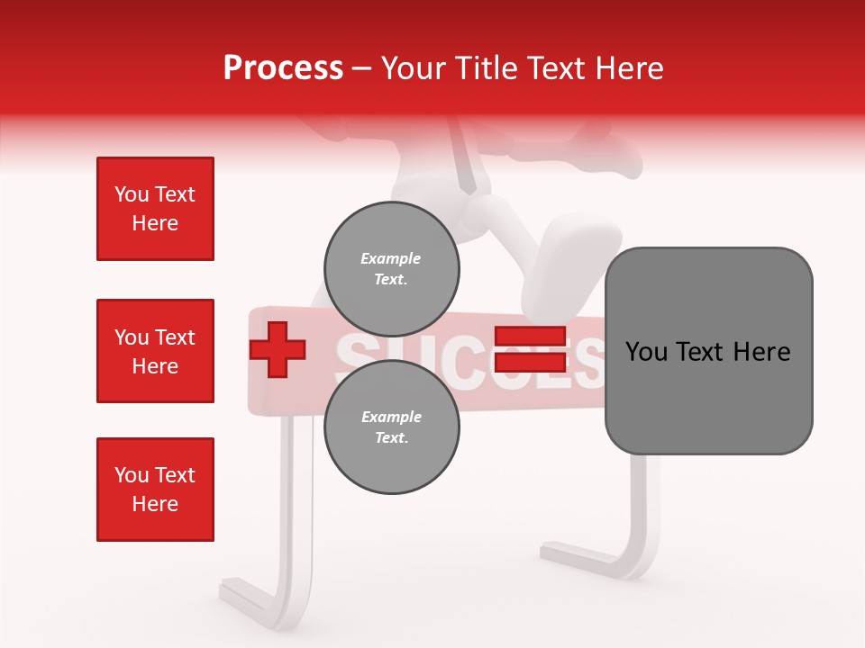 Successful White People PowerPoint Template