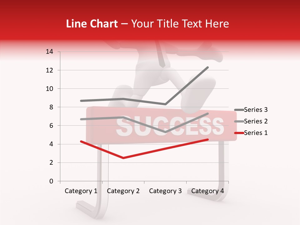 Successful White People PowerPoint Template