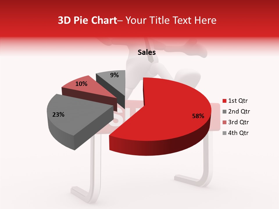 Successful White People PowerPoint Template