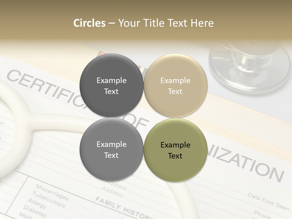 Care Medical Close-Up PowerPoint Template