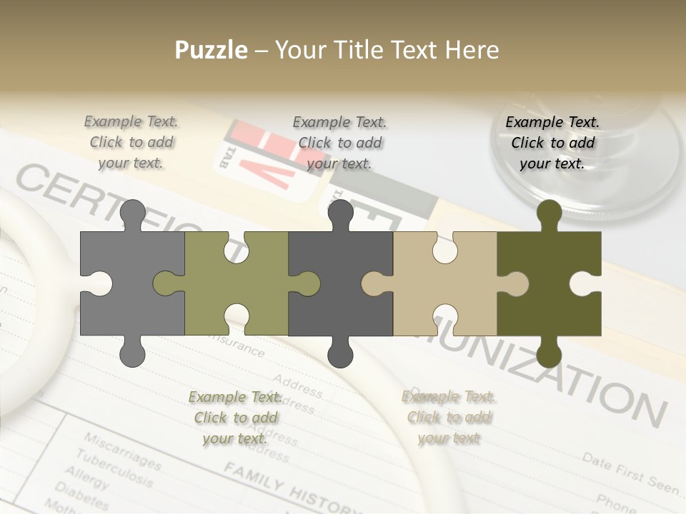 Care Medical Close-Up PowerPoint Template