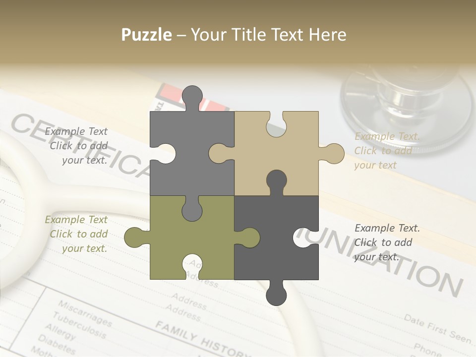 Care Medical Close-Up PowerPoint Template