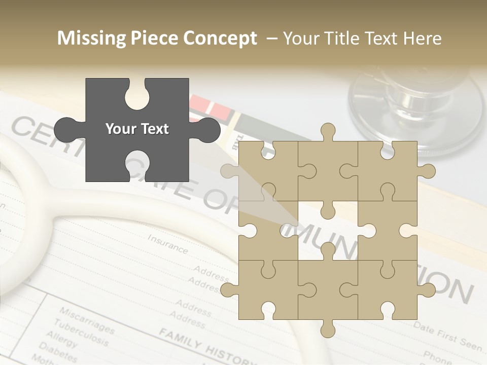 Care Medical Close-Up PowerPoint Template