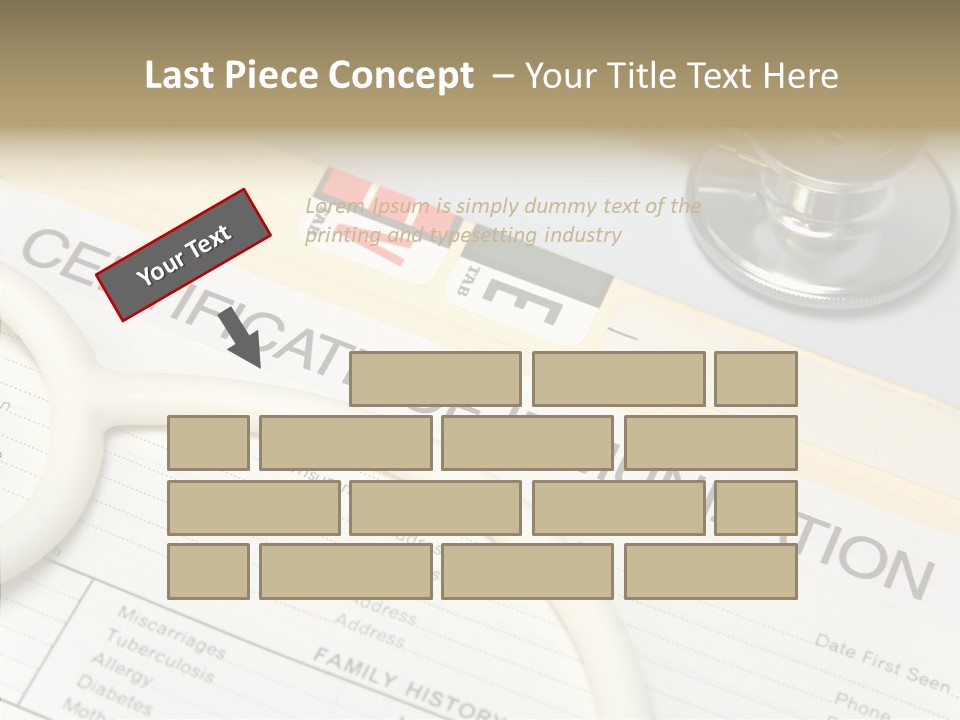 Care Medical Close-Up PowerPoint Template