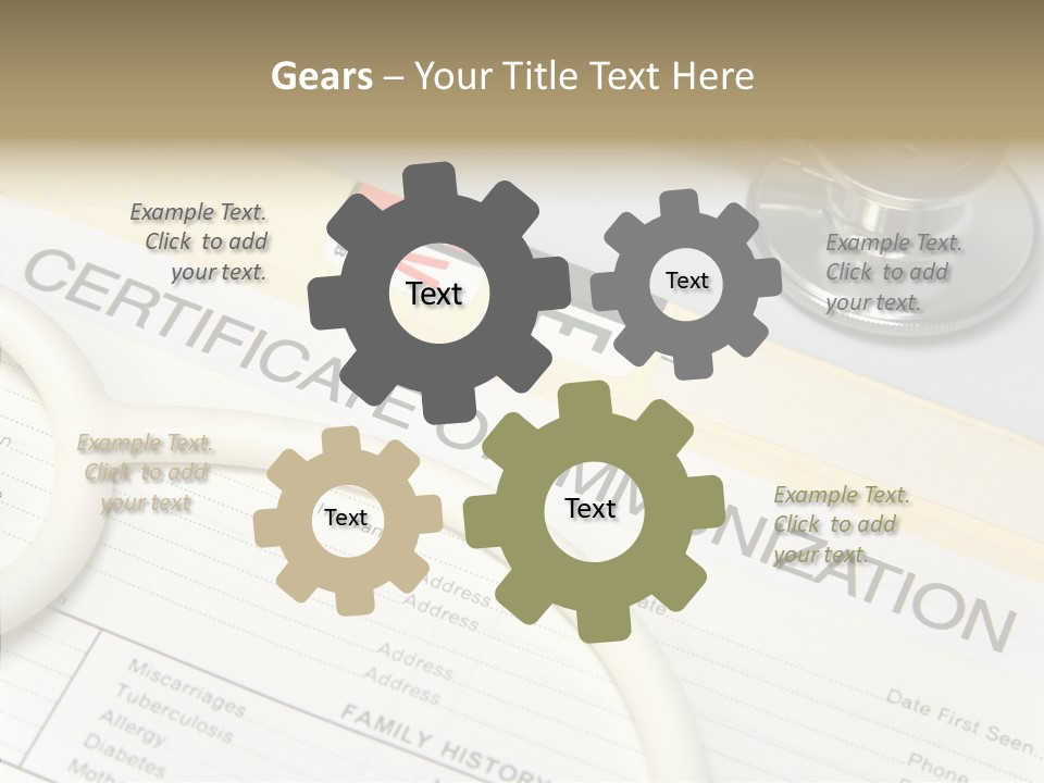 Care Medical Close-Up PowerPoint Template