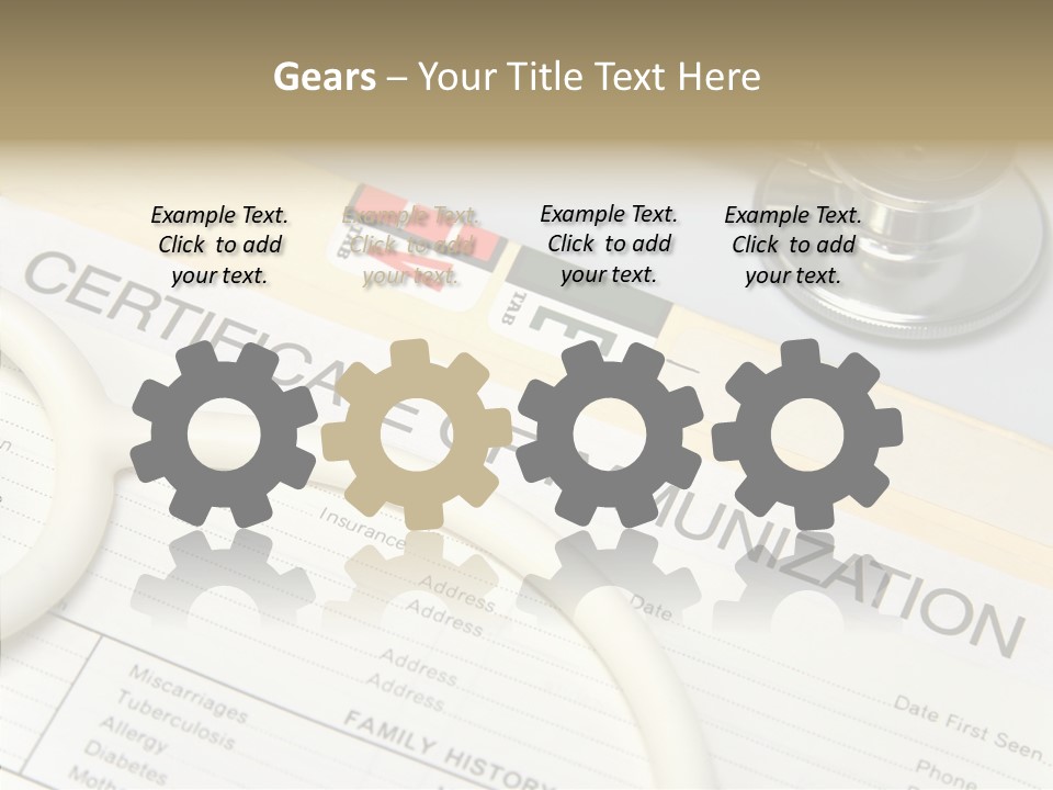 Care Medical Close-Up PowerPoint Template