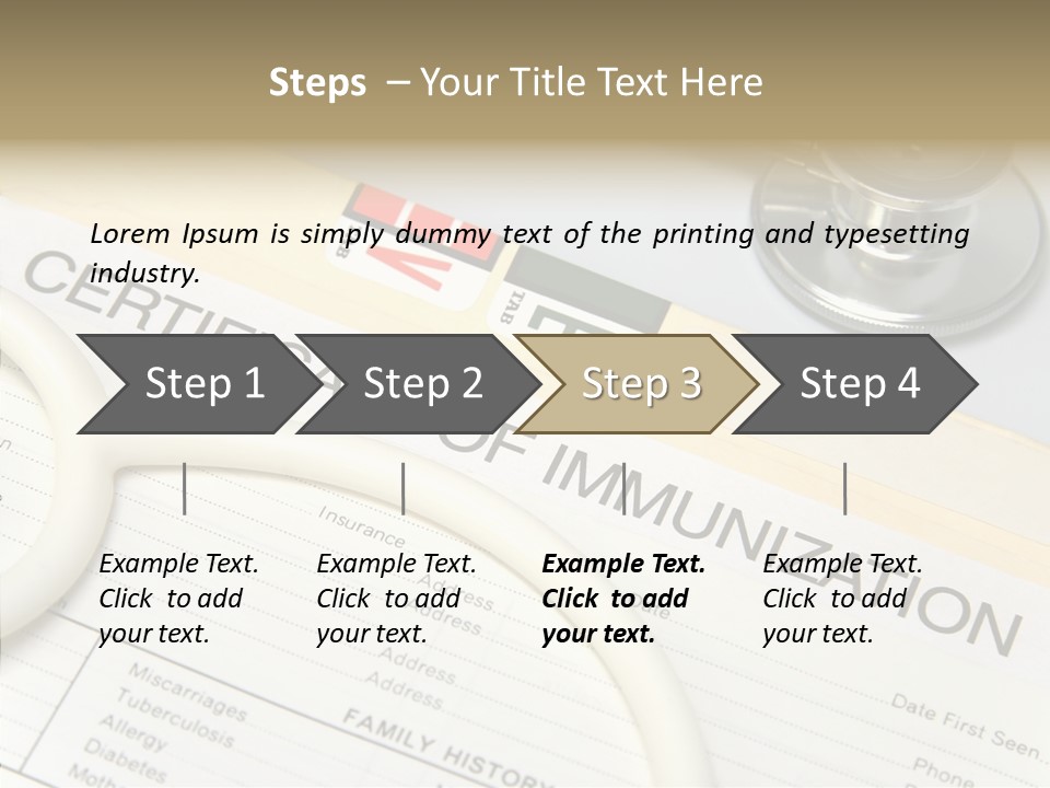 Care Medical Close-Up PowerPoint Template