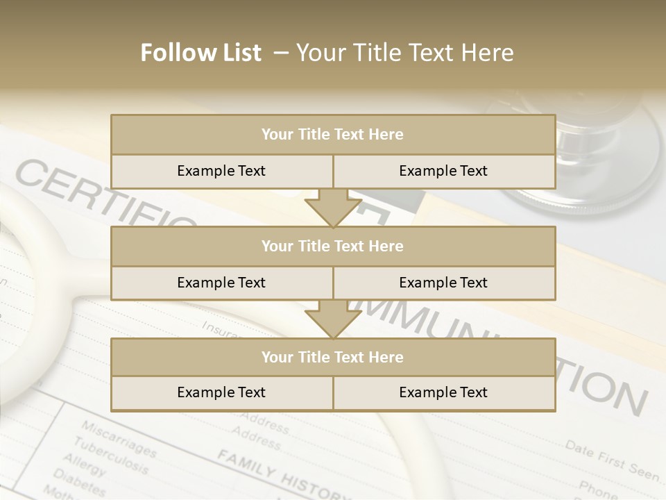 Care Medical Close-Up PowerPoint Template