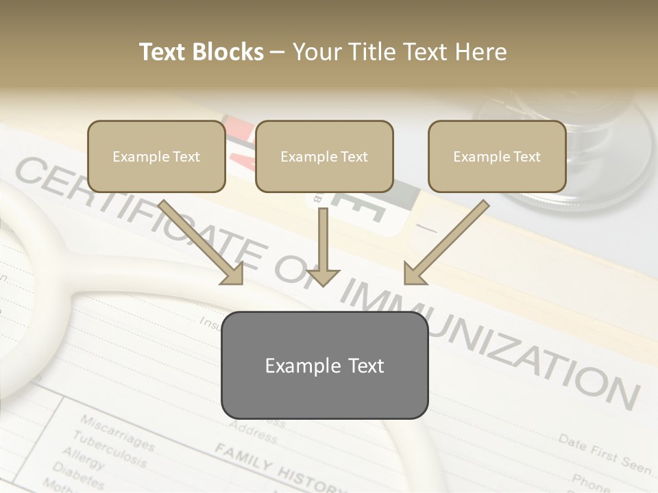 Care Medical Close-Up PowerPoint Template