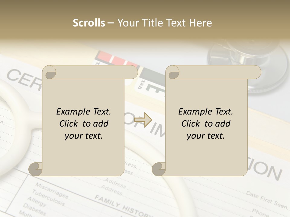 Care Medical Close-Up PowerPoint Template