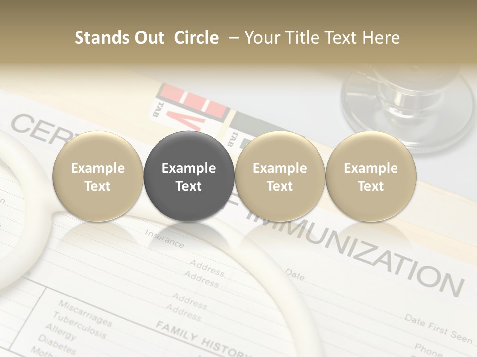 Care Medical Close-Up PowerPoint Template