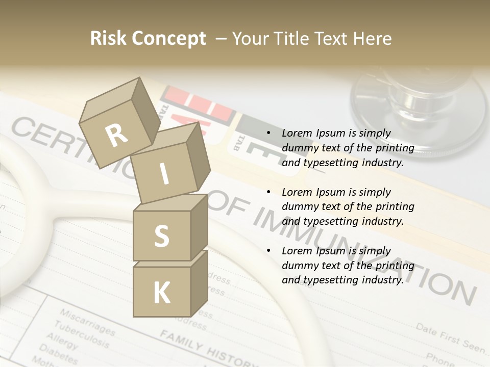 Care Medical Close-Up PowerPoint Template