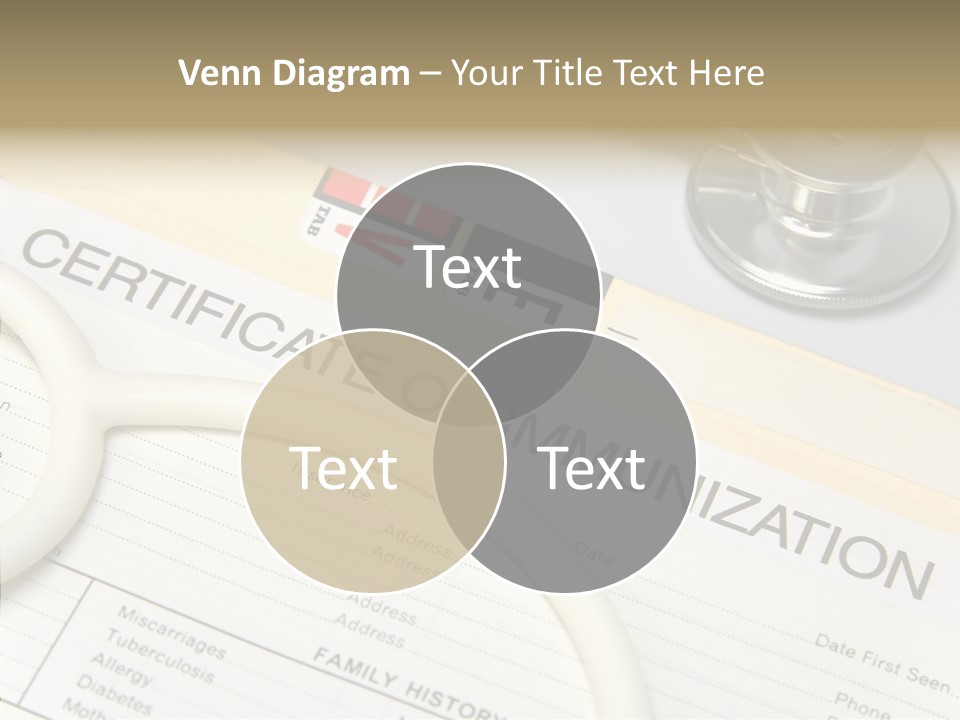 Care Medical Close-Up PowerPoint Template