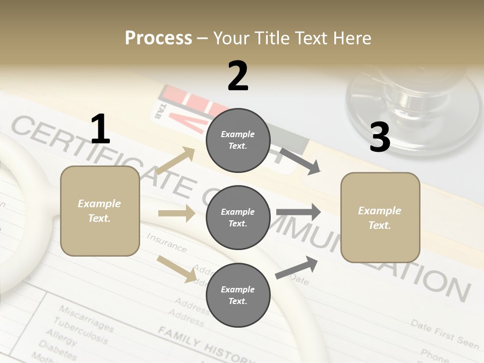 Care Medical Close-Up PowerPoint Template