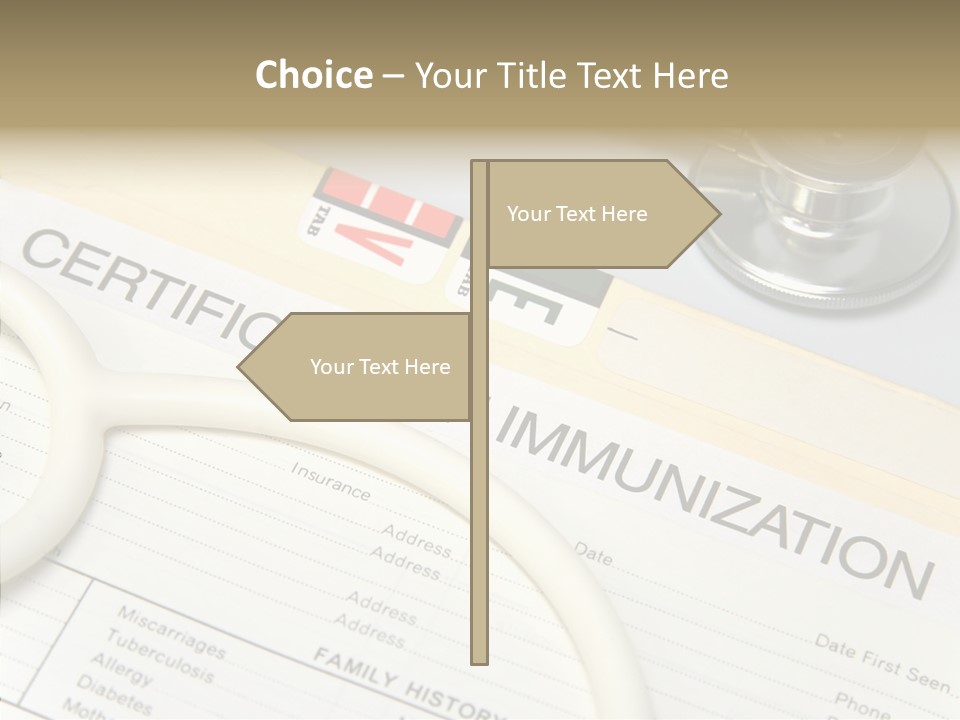 Care Medical Close-Up PowerPoint Template