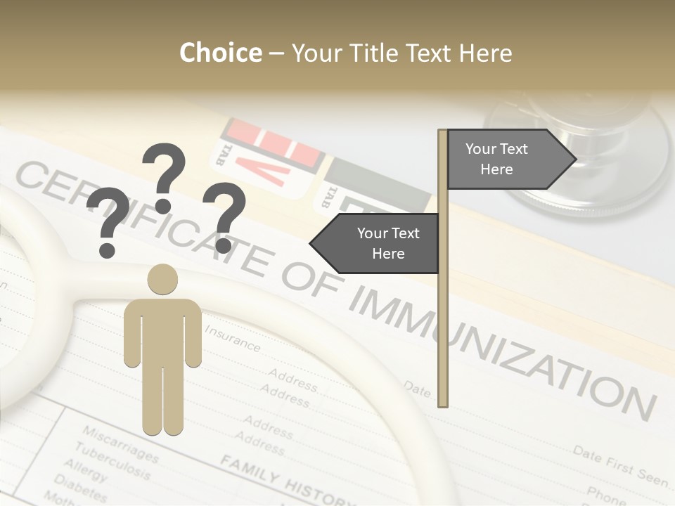 Care Medical Close-Up PowerPoint Template