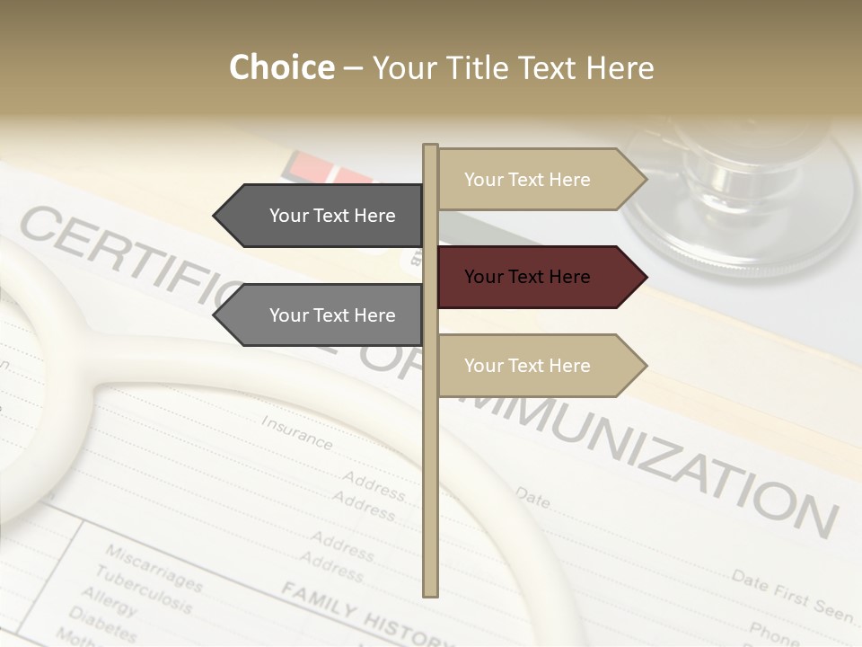 Care Medical Close-Up PowerPoint Template