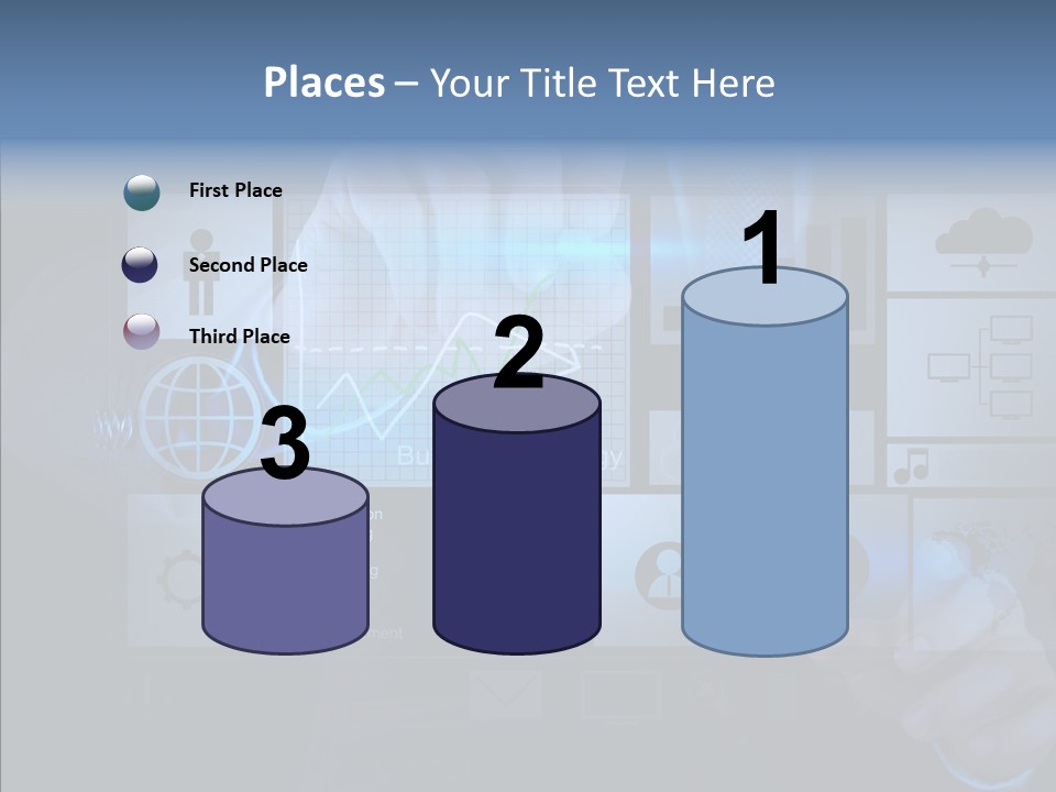 Education Growth Company PowerPoint Template