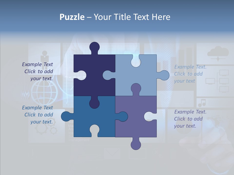 Education Growth Company PowerPoint Template