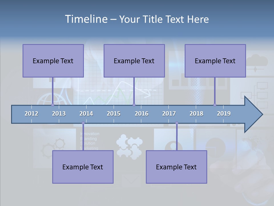 Education Growth Company PowerPoint Template