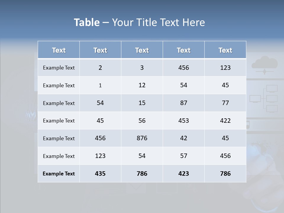 Education Growth Company PowerPoint Template