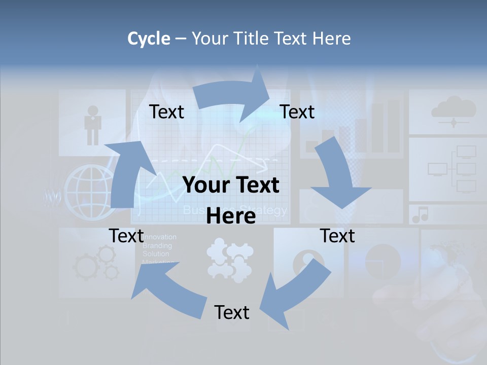 Education Growth Company PowerPoint Template