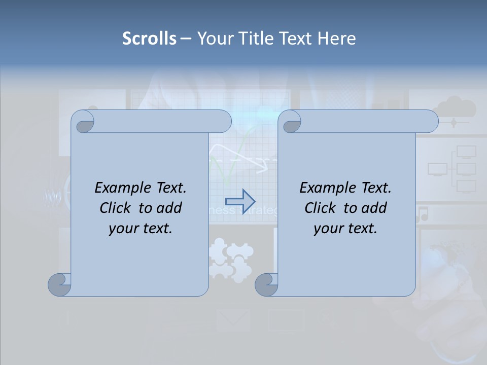 Education Growth Company PowerPoint Template