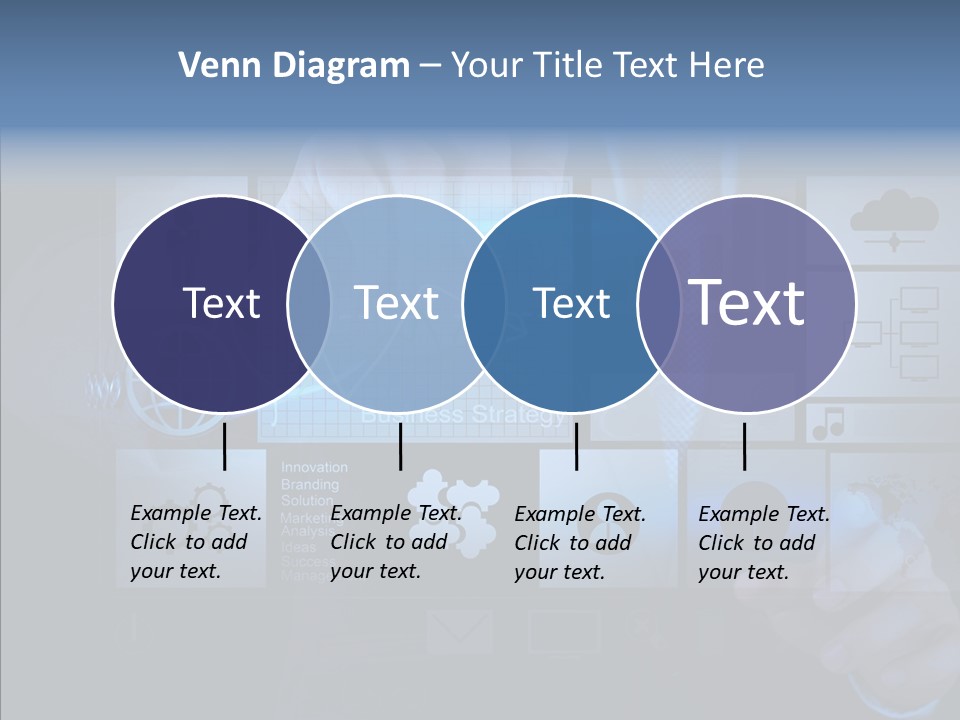 Education Growth Company PowerPoint Template