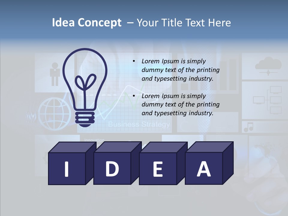 Education Growth Company PowerPoint Template