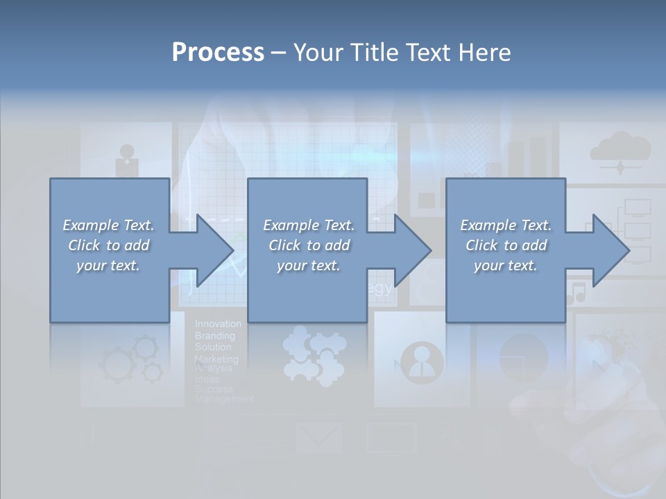 Education Growth Company PowerPoint Template
