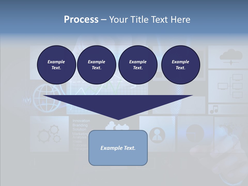 Education Growth Company PowerPoint Template