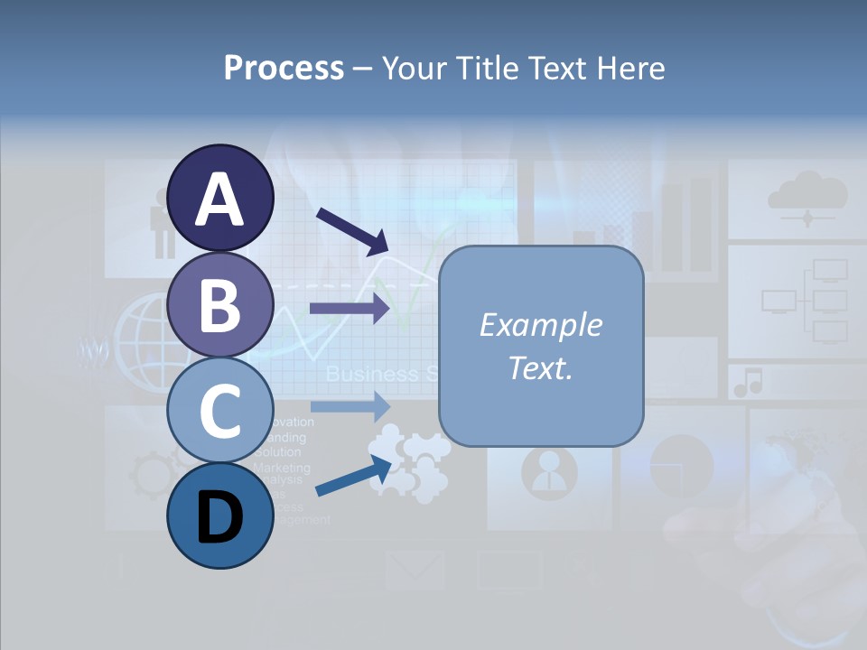 Education Growth Company PowerPoint Template
