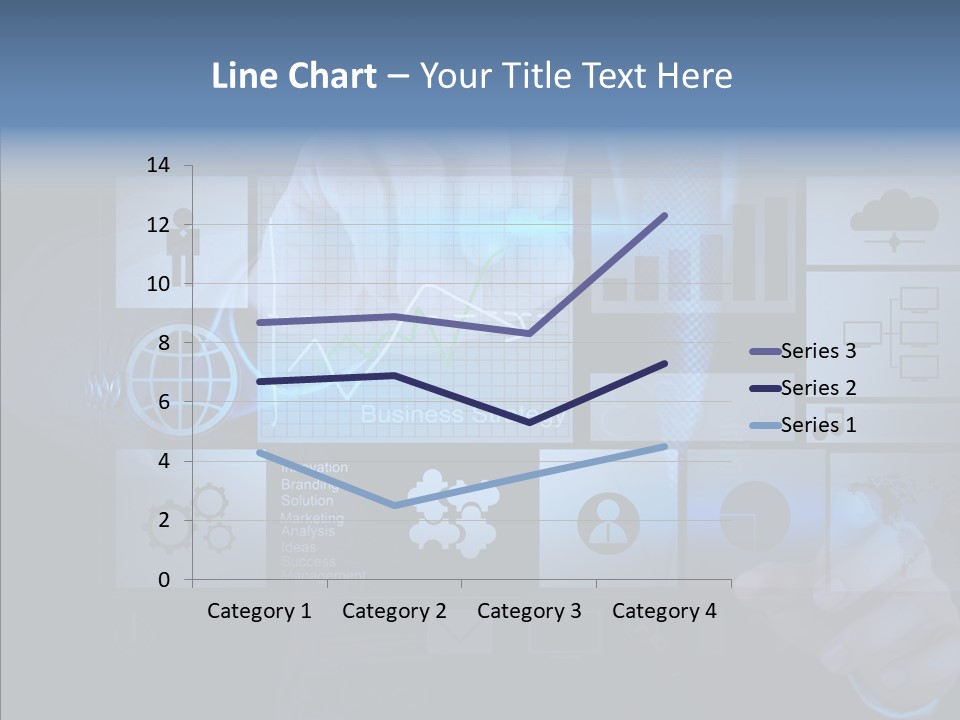 Education Growth Company PowerPoint Template