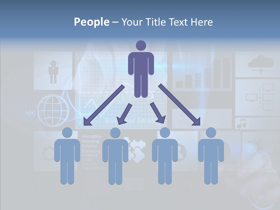 Education Growth Company PowerPoint Template