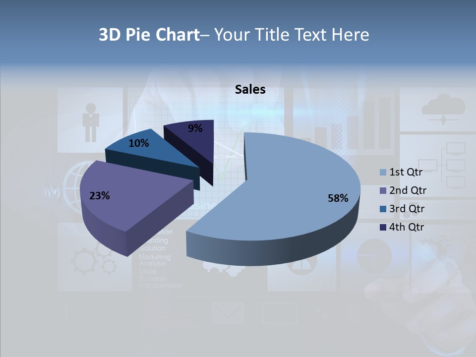 Education Growth Company PowerPoint Template