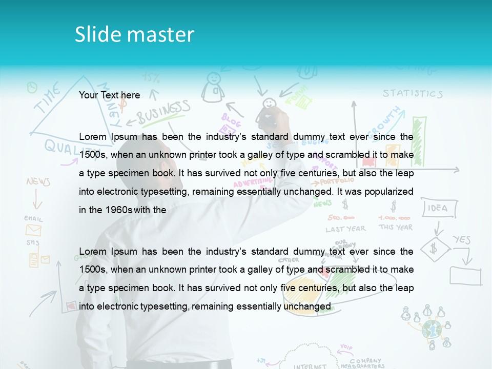 Time Firewall Statistics PowerPoint Template