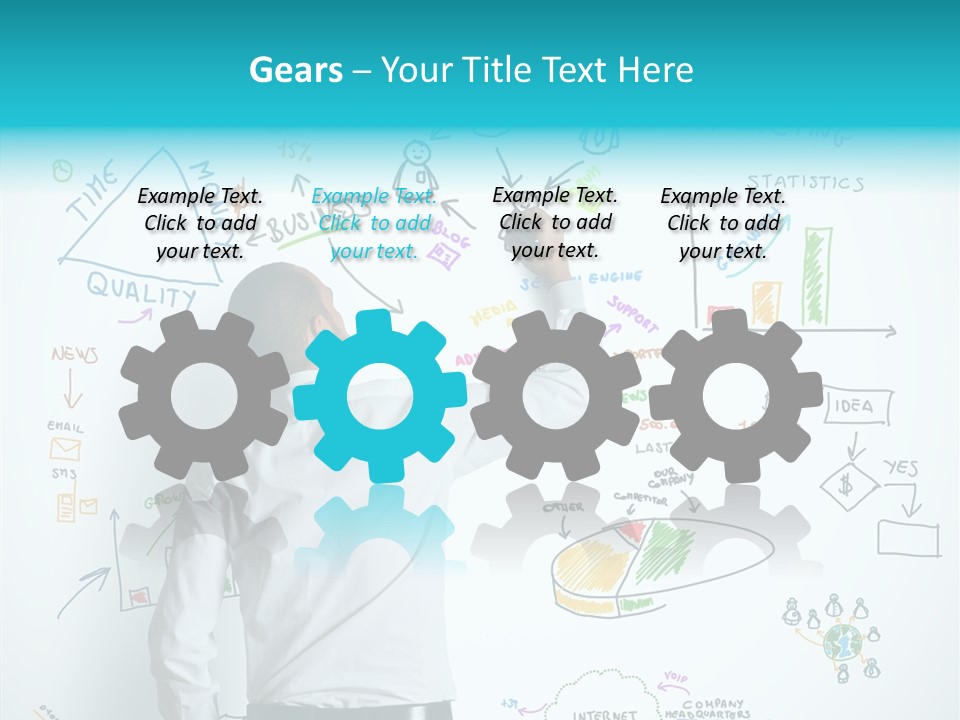 Time Firewall Statistics PowerPoint Template