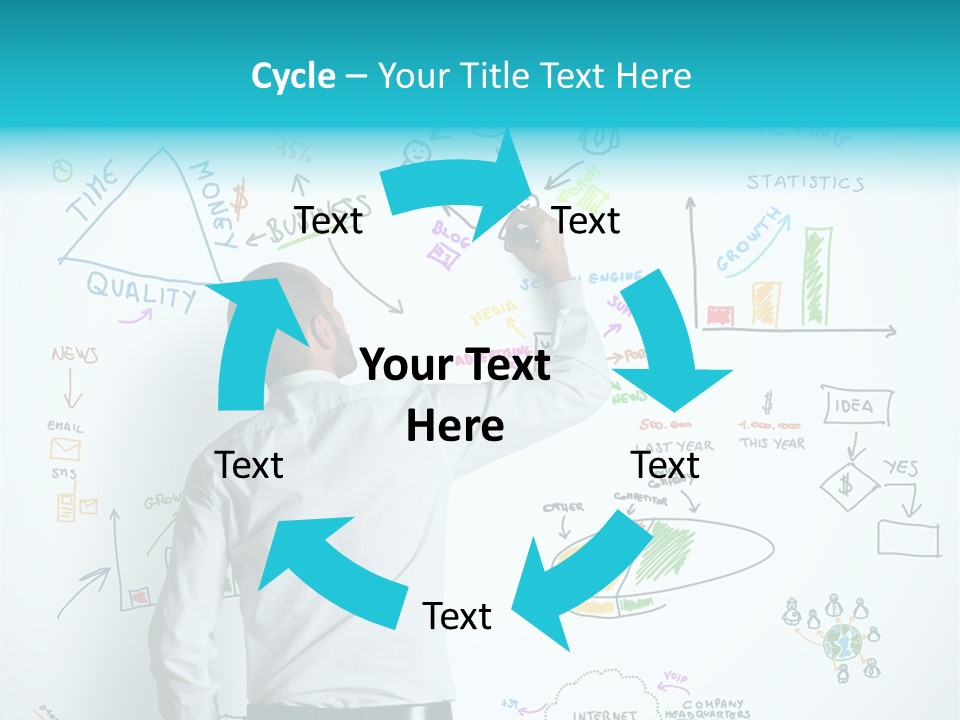 Time Firewall Statistics PowerPoint Template