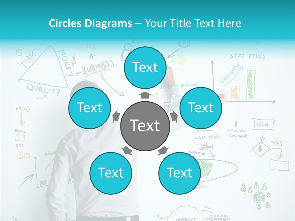 Time Firewall Statistics PowerPoint Template