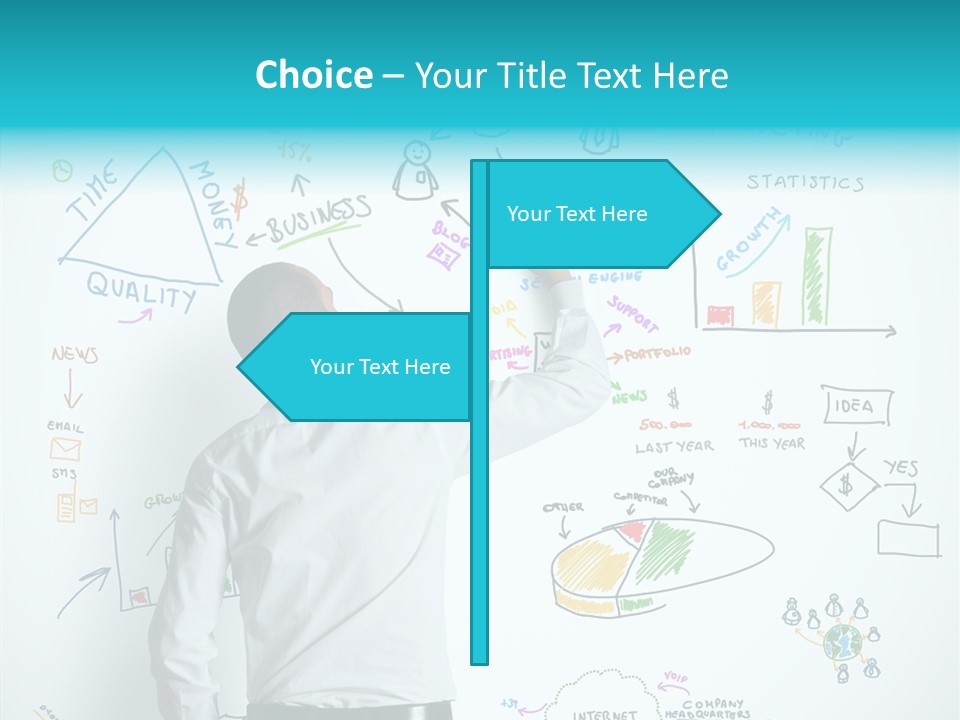 Time Firewall Statistics PowerPoint Template