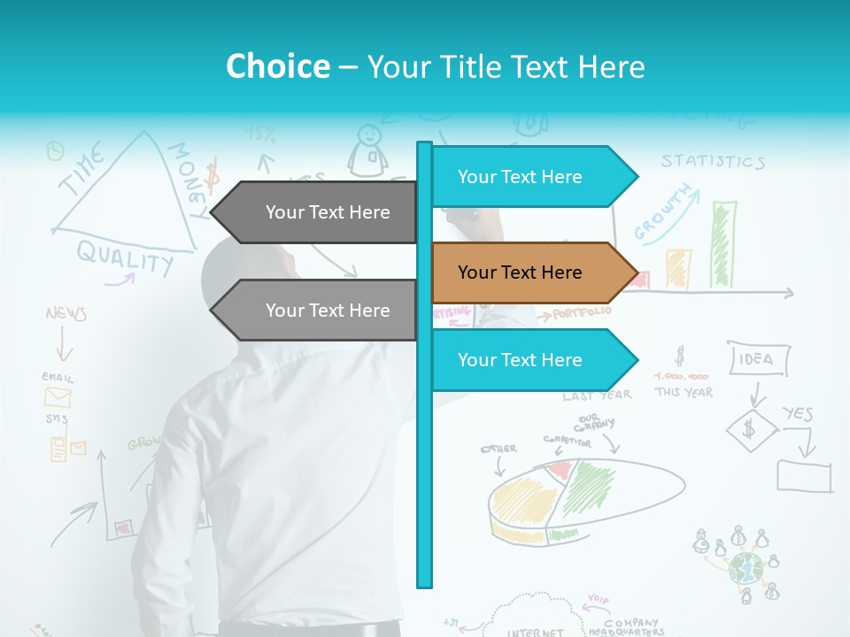Time Firewall Statistics PowerPoint Template