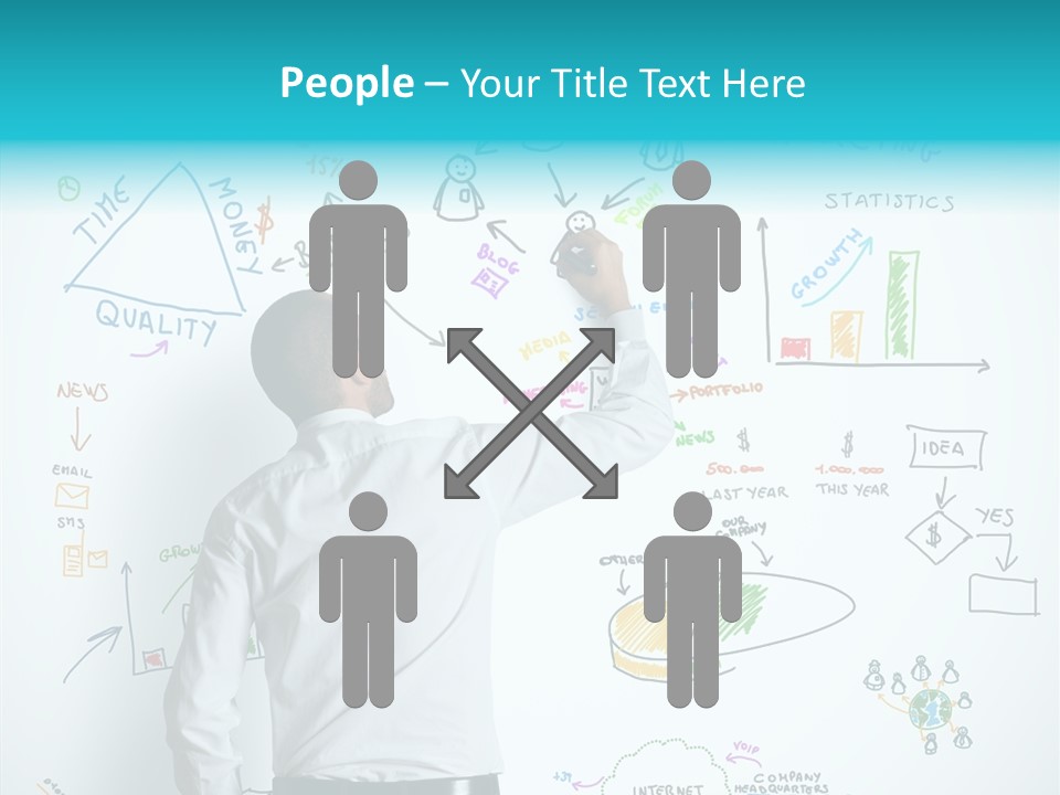 Time Firewall Statistics PowerPoint Template