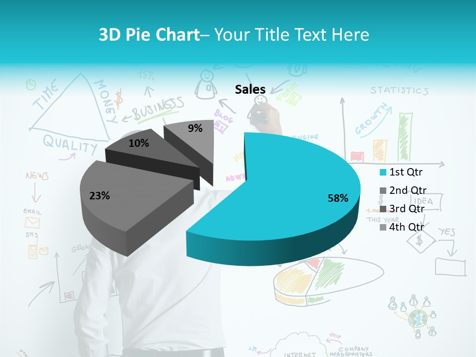 Time Firewall Statistics PowerPoint Template