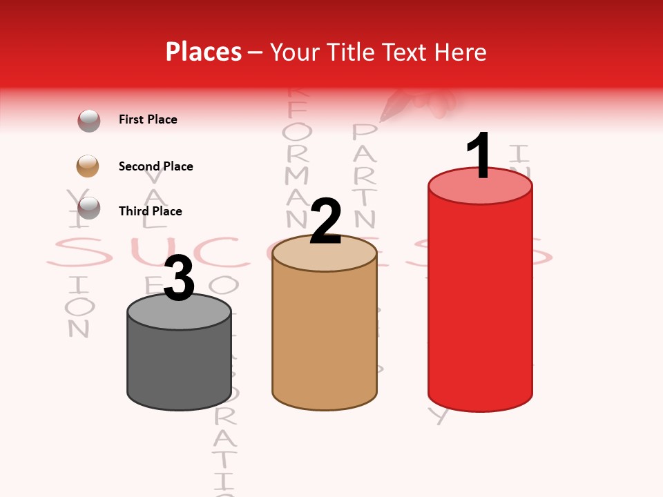 Value Word Text PowerPoint Template