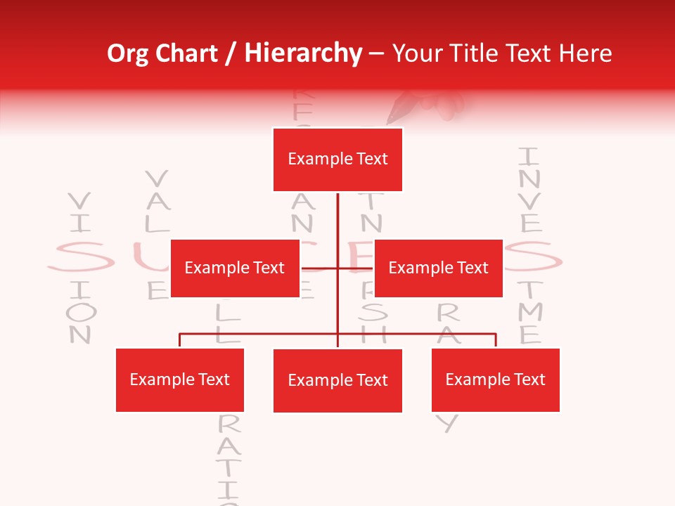 Value Word Text PowerPoint Template