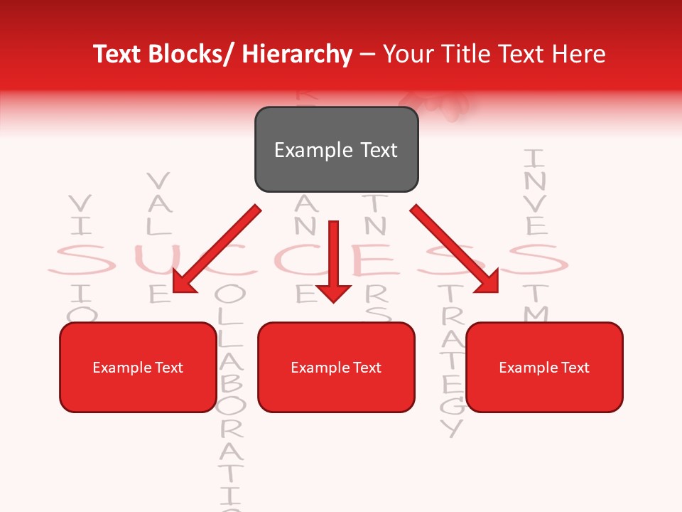 Value Word Text PowerPoint Template
